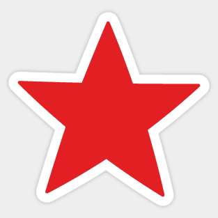 Soviet Army Red Star Sticker